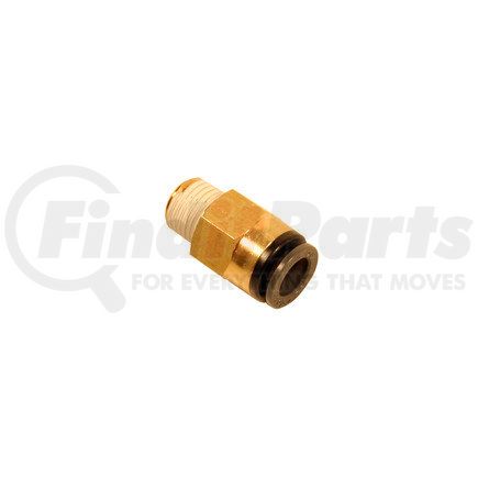 Phillips Industries 12-93064 Bulkhead Fittings - Male Connector 1/4 in. Pipe Size, 3/8 in. Tube Size