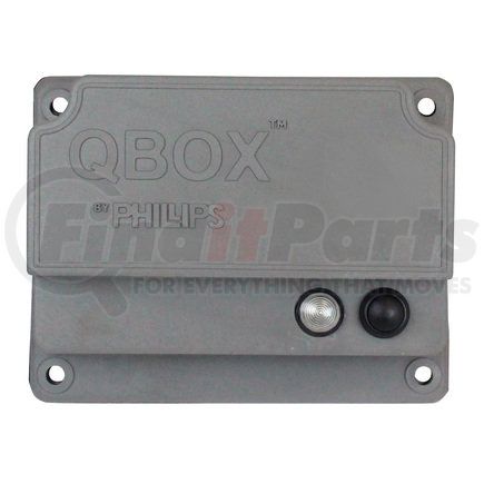 Phillips Industries 16-850PL QBOx Trailer Nosebox Assembly - Lid, (4) Bolts, and Gasket Seal, with Permalogic