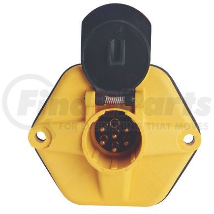 Phillips Industries 16-862 Trailer Nosebox Assembly - with 20 Amp Circuit Breakers, Solid Pins