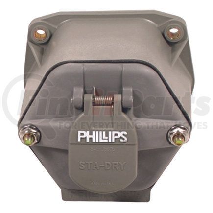 Phillips Industries 16-7709 Trailer Nosebox Assembly - without Circuit Breakers, Split Pins