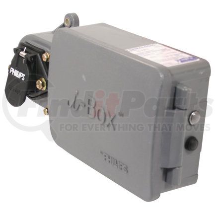 Phillips Industries 16-7801 iBox Nosebox - with 15 AMP Circuit Breakers, Quick-Connect Socket (QCS)