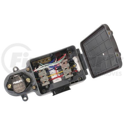 Phillips Industries 16-7811 Trailer Nosebox Assembly - with 15 Amp Circuit Breakers and Permalogic