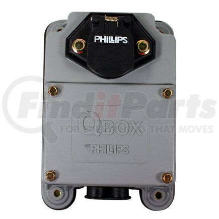 Phillips Industries 16-8513 Trailer Nosebox Assembly - Qbox with 30 Amp Circuit Breakers