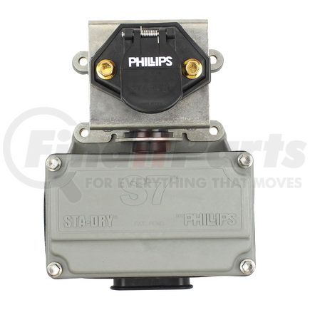 Phillips Industries 16-9510 STA-DRY S7 Nosebox - without Circuit Breakers, 7-Way, 80-Deg Swivel