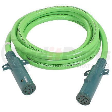Phillips Industries 30-2054 Trailer Power Cable - Lectraflex 12 Feet with Quick Connect Plug