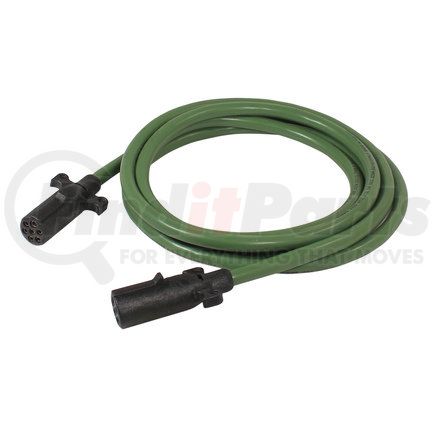 Phillips Industries 30-2077 Trailer Power Cable - Straight M7 15 Feet, with Molded Plugs