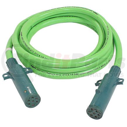 Phillips Industries 30-2094 Trailer Power Cable - Lectraflex 20 Feet with Quick Connect Plug