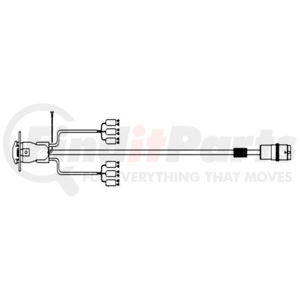 PHILLIPS INDUSTRIES 36-9020-018 - qcs2® main module - 18'' with 6'' marker drop and 7 pole female