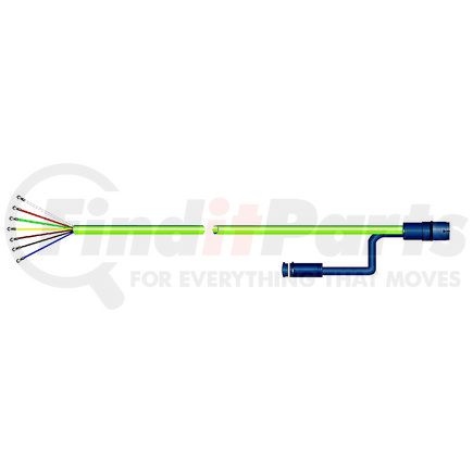 Phillips Industries 36-9000-480 Trailer Wiring Harness - 40 ft., Single Trailer, with 20 ft. Mid-Turn Module Outlet