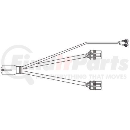 Phillips Industries 36-9511 Electrical Pigtail - Universal Pigtail Module, LED, 2 Stop-Tail-Turn, 1 Marker