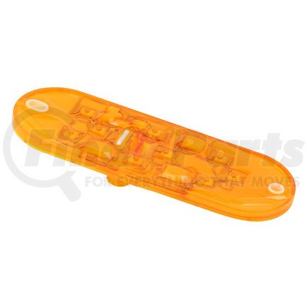 Phillips Industries 51-60303 Brake / Tail / Turn Signal Light - 6.5 in. Oval, Amber, Quantity 1
