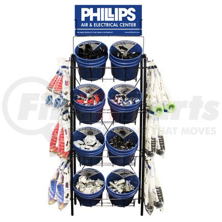 Phillips Industries 80-110 Display Rack - Deluxe Air and Electrical Display
