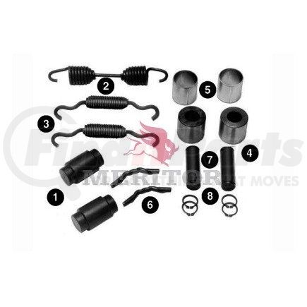 Meritor R508004 KIT BRK HDW MNR