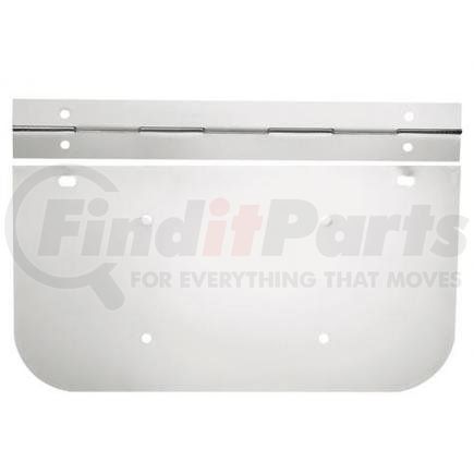 Roadmaster 430 Single license plate holder, chrome (Mounting hardware not included) 9" x 17"
