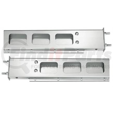 Roadmaster 482S-SL Stainless steel spring loaded 2 piece light bar with rectangular cutouts 6" x 30" x 2.25"