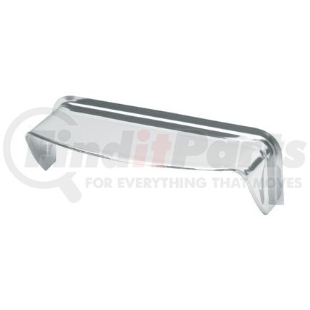 Roadmaster 855S Stainless steel rectangular dual square visor flat style 4" x 6"