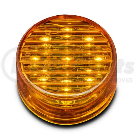 Roadmaster 1815-1A 2" Amber 9 LED Marker Light. 2-Prong Connection