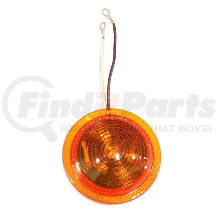 Betts Hd 510002 50 56 57 60 Series Marker/Clearance Light - Amber 1-Diode LED Lens Insert Shallow Multi-volt