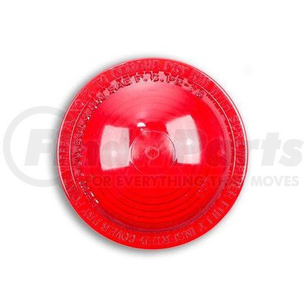 Betts Hd 920109 Marker Light Lens - Fits 50 56 57 60 100 Series Lamps Shallow Red Polycarbonate