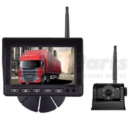 Boyo VTCRH1 Advance Driver Assistance System (ADAS) Camera - 5" IPS LED Monitor, 2.4 GHz Wireless AHD, 1 Channel System