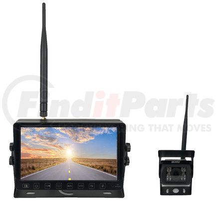 Boyo VTC703AHD AHD Backup Camera System, Wireless, with 7" Monitor and Backup Camera, 1 Channel