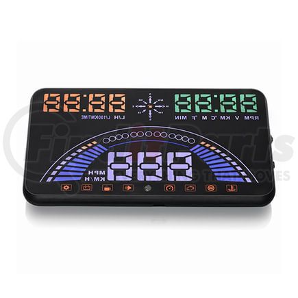 Boyo VTHUD7 GPS Navigation System - GPS Display, 5.8", with Reflector Cradle