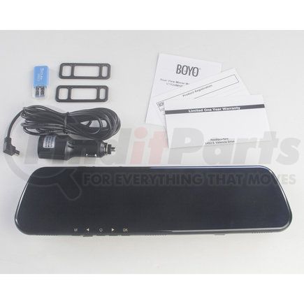 BOYO VTR24MHD - mirror monitor, with 2.4" 720p hd dispaly and built-in dvr