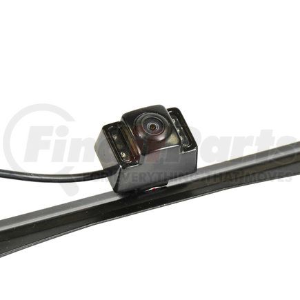 Brandmotion 9002-7611 Universal Dual Mount CMOS Camera w/Infrared Light; Metal License Plate and Camera Mount; 22ft. Chassis Harness To RCA Included; Parking Gridlines and Image Mirroring Available;
