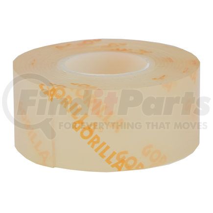 Gorilla Glue 6065101 Mounting Tape - Roll, 1" x 60", Clear, Double-Sided, Indoor/Outdoor