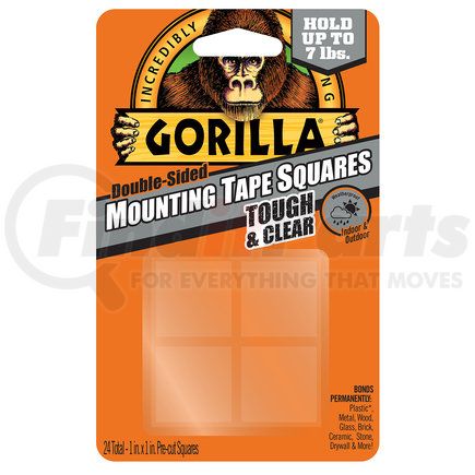 Gorilla Glue 6067202 Mounting Tape, Square