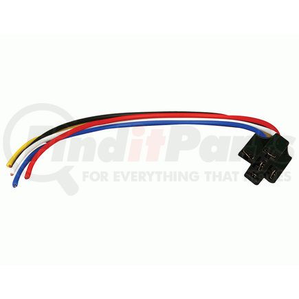 The Install Bay ERS123 Relay Socket/Harness, 5 Wire, Locking, with 12", Lead
