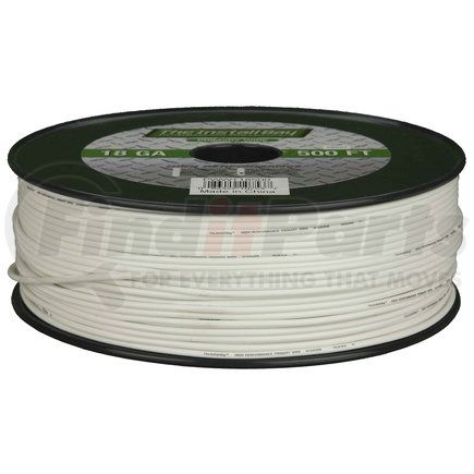 The Install Bay PWWT18500 Primary Wire - 18 Gauge, 500 ft., White