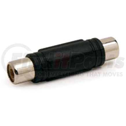 The Install Bay RCA-100BF10 RCA Adapter, Female To Female, Nickel