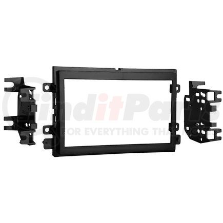 Metra Electronics 955812 Multi-Kit, Double DIN, with Quick-Release Snap-In ISO Mount System with Custom Trim Ring