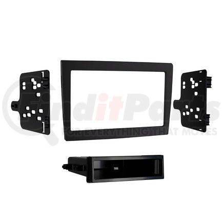 Metra Electronics 999606B Radio Dash Installation Kit - Single/Double DIN