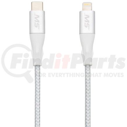 Mobile Spec MBS06901 USB Charging Cable - Lightning To USB-C Cable, 6 ft. Heavy-Duty