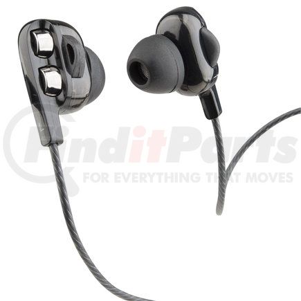 Mobile Spec MBS10307 Earplugs - Earbuds, Dual Driver, Wired, Black