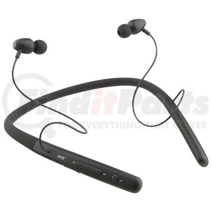 Mobile Spec MBS11306 Earplugs - Neckband, Bluetooth, Premium, Black, In-Line Mic, 6 Hour Battery Life