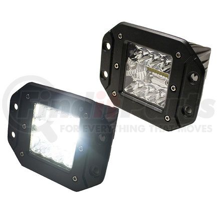 Race Sport RS3X3FECO Auxiliary Light - Auxiliary Light, Eco Light, LED, High Power, Flush Mount Style, Sold In Pairs