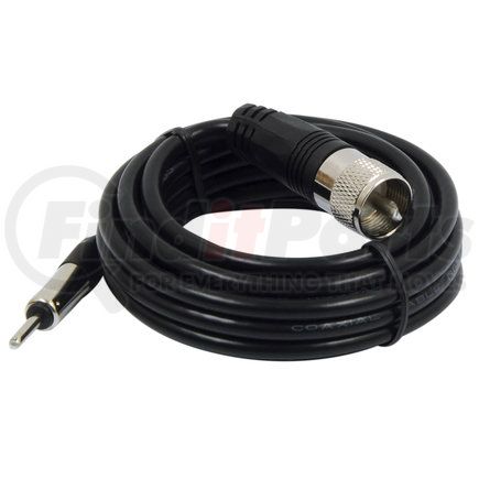 RoadPro RP-100C Antenna Cable - AM/FM Coaxial, 10 ft., with PL-259 to Motorola Plug