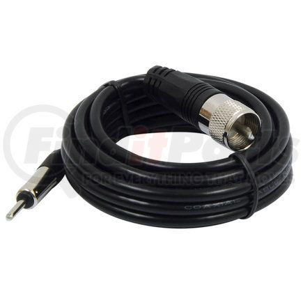 ROADPRO RP-100C - antenna cable - am/fm coaxial, 10 ft., with pl-259 to motorola plug