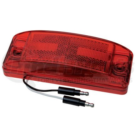 RoadPro RP-1284R Marker Light - 6" x 2", Red, 8 LEDs, with Replaceable Lens