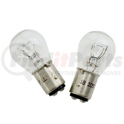 RoadPro RP-2057LL Multi-Purpose Light Bulb - Clear, #2057 HD Long-Life Automotive Replacement Bulbs