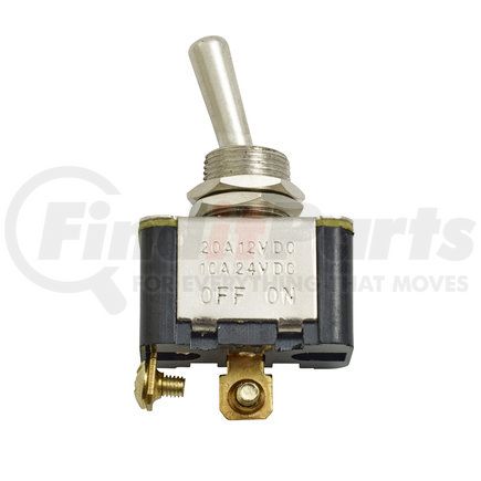 RoadPro RP-5582 Toggle Switch - 2-Position, SPST Switch On/Off Position, fits 1/2" x 1-1/8" Mounting Hole