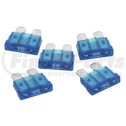 RoadPro RPATO15 Wiring Fuse - ATO Blade Fuse, 15 Amp, Blue Color Coded