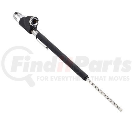 RoadPro RPDFT160 Tire Gauge - Dual Foot, Black, Short, 7"