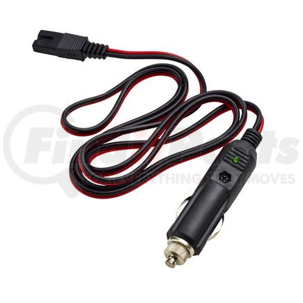 RoadPro RPPS-219 Power Supply Cord - 2-Pin, 2-Wire, with 12V Cigarette Lighter Plug, for CB Radio