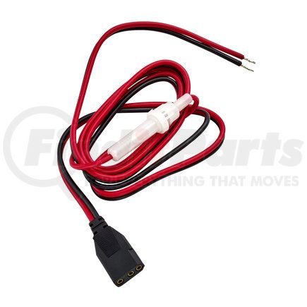 RoadPro RPPS-227 CB Radio Wiring Harness - Power Harness, 3-Pin, 2-Wire, 16 Gauge