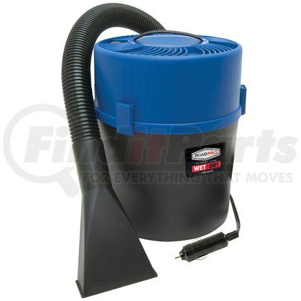 RoadPro RPSC-807 Portable Vacuum - 12V, Wet Dry 12V, 1 Gallon