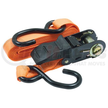 RoadPro RPRTD01 Ratchet Tie Down Strap - 1-Piece, 15 ft., Orange